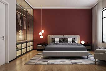 盐边现代风格-卧室