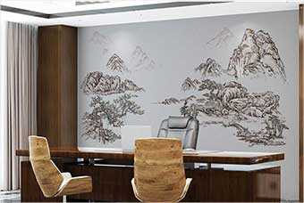 盐边森佰汇航空纤维墙咔（山水之间）