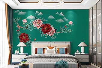 盐边森佰汇航空纤维墙咔（爱情花语）